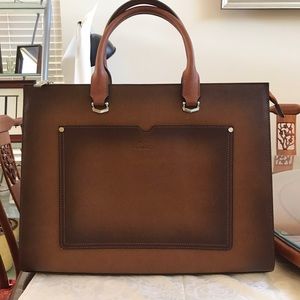 New Cluci vintage 2 toned laptop bag